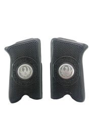 Ruger P85 Uyumlu Özel Seri Metal Lazer Kesim Siyah Ahşap Kabze Mod6