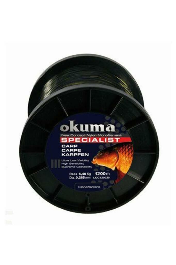 Okuma Specialist Carp (Sazan) 1200 mt Bobin Sazan Misina