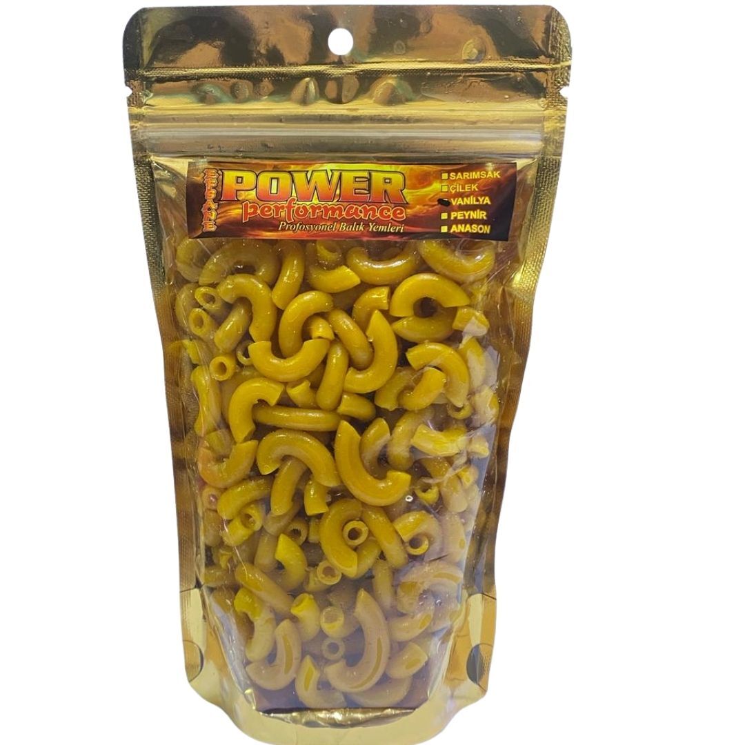 Vanilya Aromalı (75~85gr) Makarna Balık Yemi
