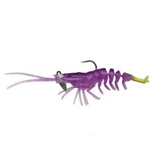 Savage Gear 3D Shrimp RTF 12.5cm 14gr Plum Chartreuse 2 li Paket Suni Yem