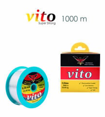 Vito 0,35mm. 1000m. Şeffaf Bobin Misina