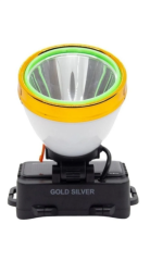 Gold Silver GS-475 60W Şarjlı Güneş Enerjili Kafa Lambası