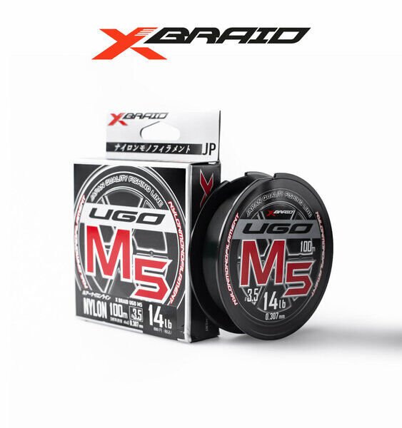 Ygk X062 Ugo 0,307mm. 6.35Kg M5 NYLON 100m. Misina