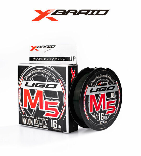 Ygk X062 Ugo 0,330mm. 7.26Kg M5 NYLON 100m. Misina