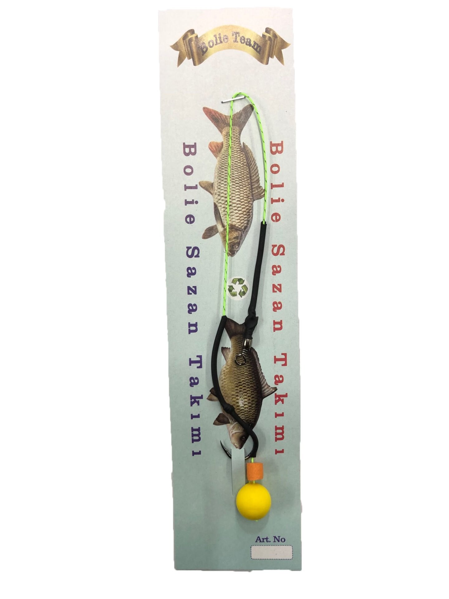 Powerex Boilie Pop-Up Yüzen Sazan Rig Takımı Model5