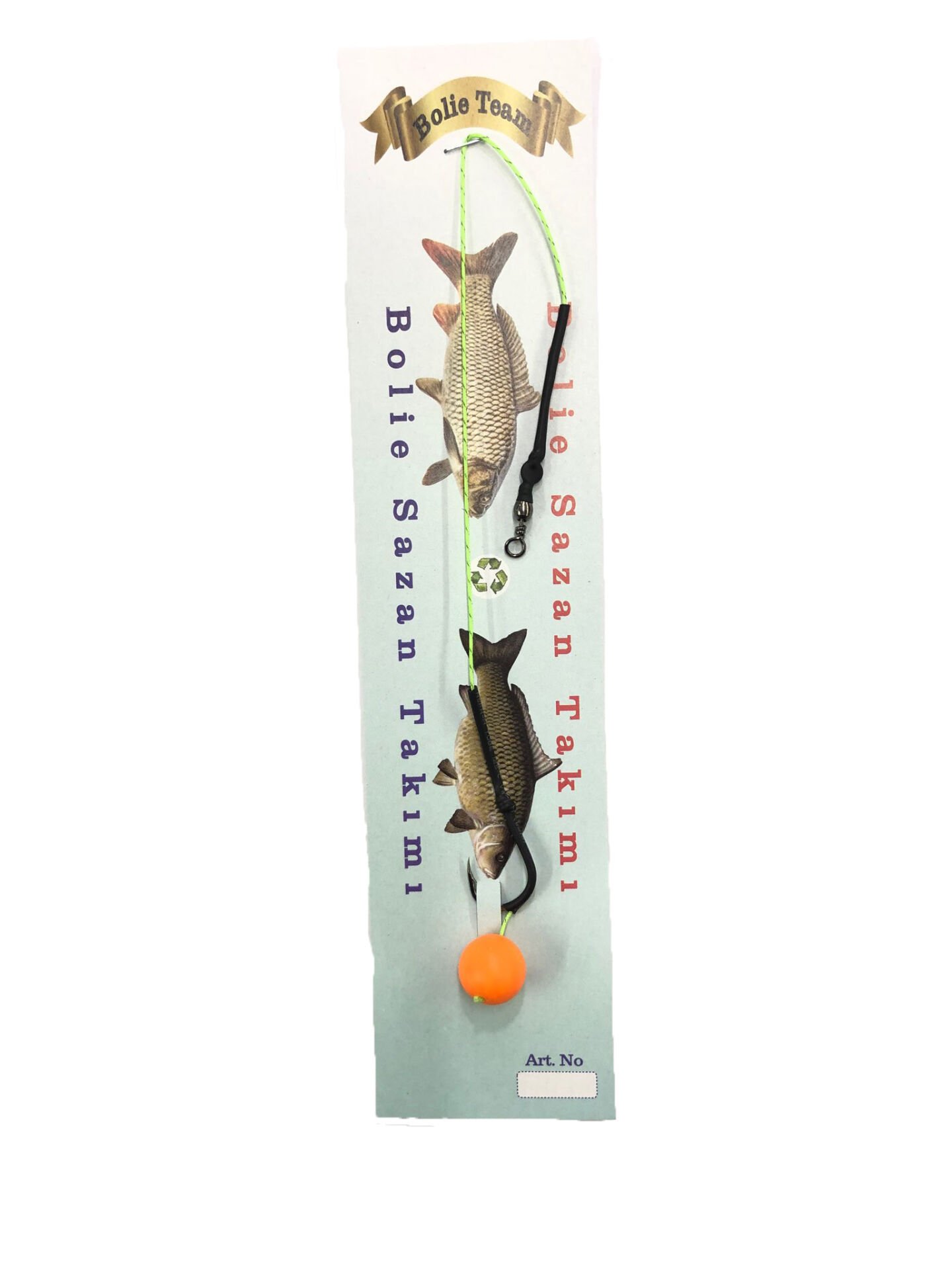 Powerex Boilie Pop-Up Yüzen Sazan Rig Takımı Model6