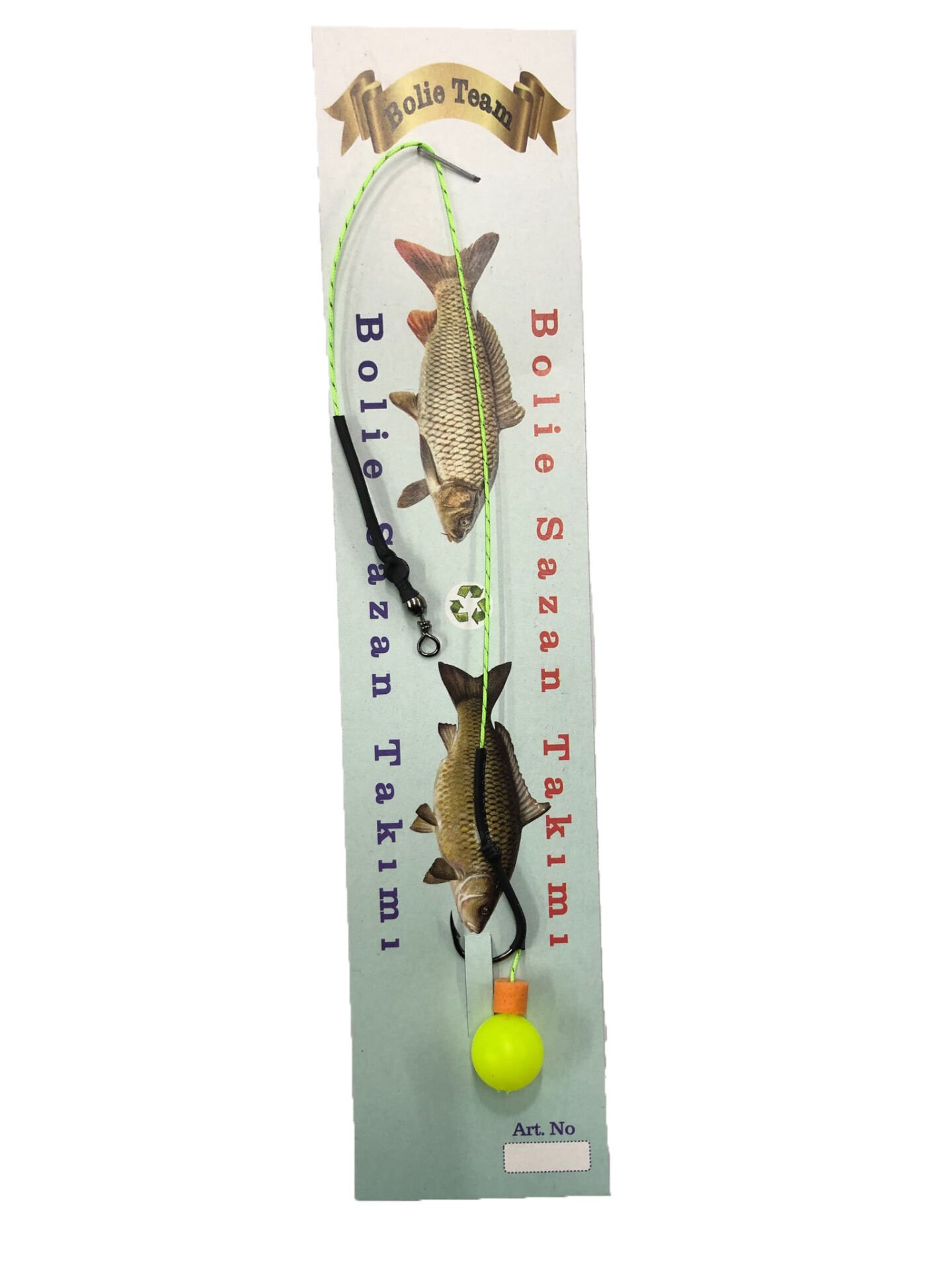 Powerex Boilie Pop-Up Yüzen Sazan Rig Takımı Model7