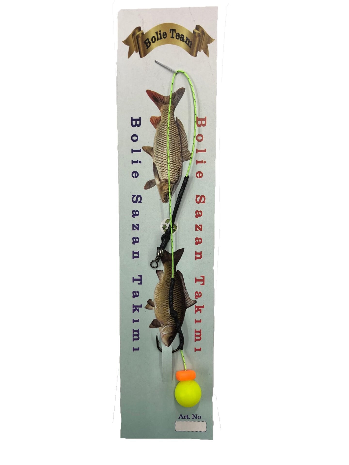 Powerex Boilie Pop-Up Yüzen Sazan Rig Takımı Model9