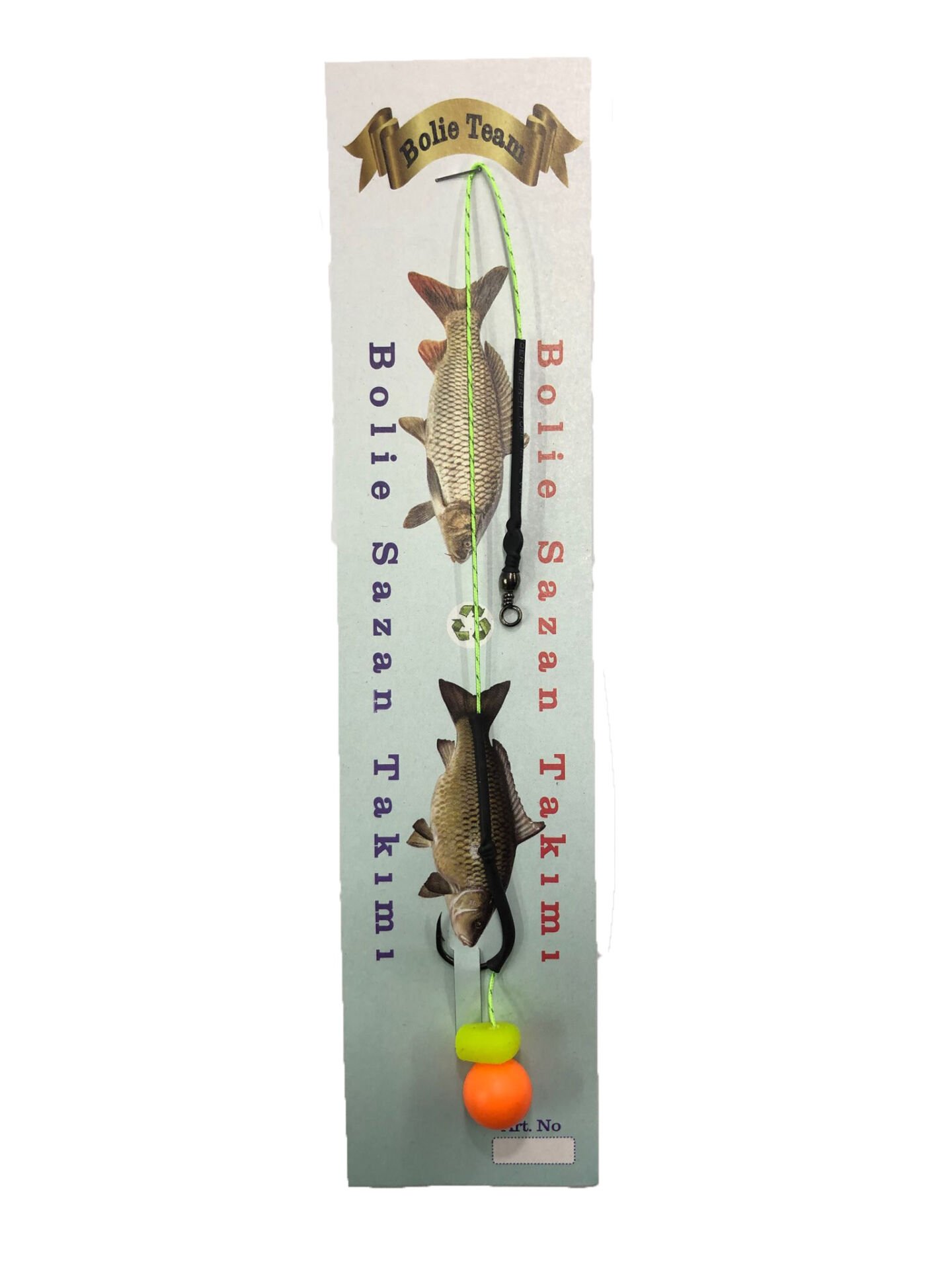 Powerex Boilie Pop-Up Yüzen Sazan Rig Takımı Model10