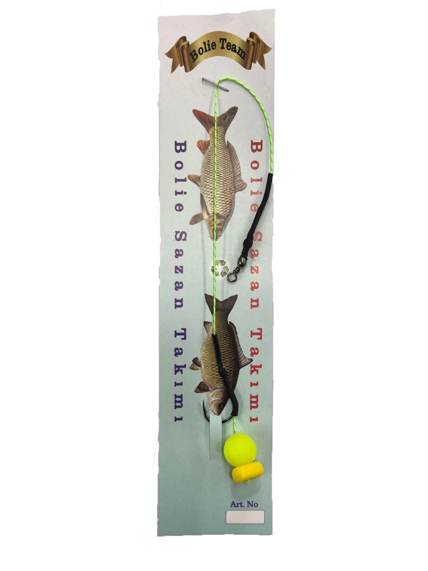Powerex Boilie Pop-Up Yüzen Sazan Rig Takımı Model11