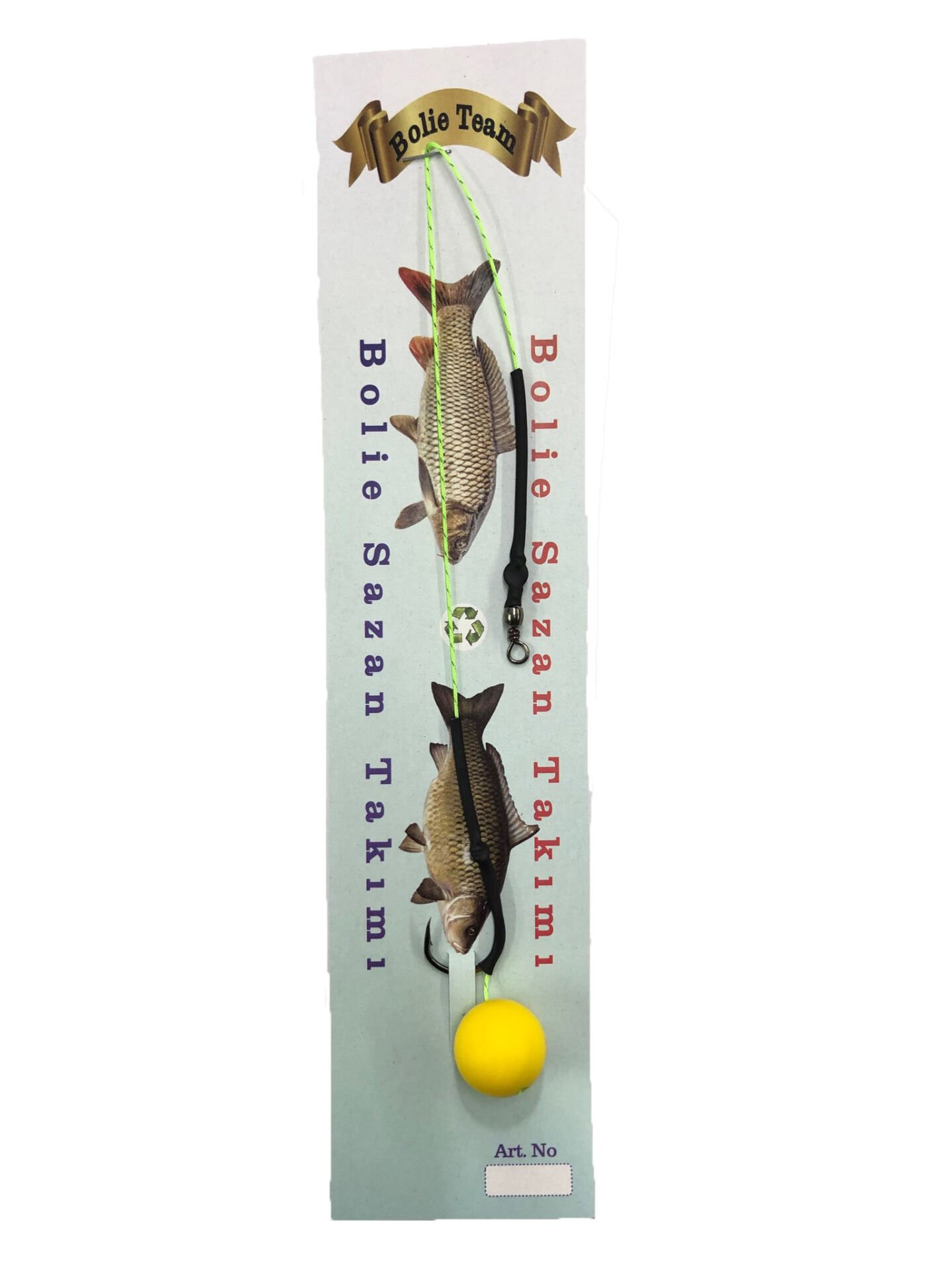Powerex Boilie Pop-Up Yüzen Sazan Rig Takımı Model16
