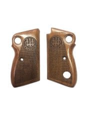 Beretta Mod 71 Uyumlu (Çift Düğmeli Beretta Uyumlu) Özel Model Lazer Kesim Ahşap Kabze Mod1