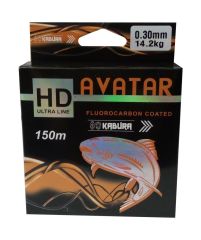 Kabura Avatar Fluorocarbon 0,35mm. 150metre Makara Misina