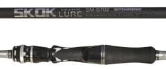 Powerex Skok Lure Spin 2,40cm. 3-30 gr 2 Parça IM8 Carbon Spin Kamışı