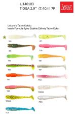 Lucky John Tioga T47 2.9'' (7.36 cm) 7P Silikon Yem
