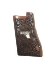 Desert Eagle 45cal., 357 mgn.,50cal. Uyumlu Metal Özel Seri Lazer Kesim Açık Ahşap Kabze Mod6