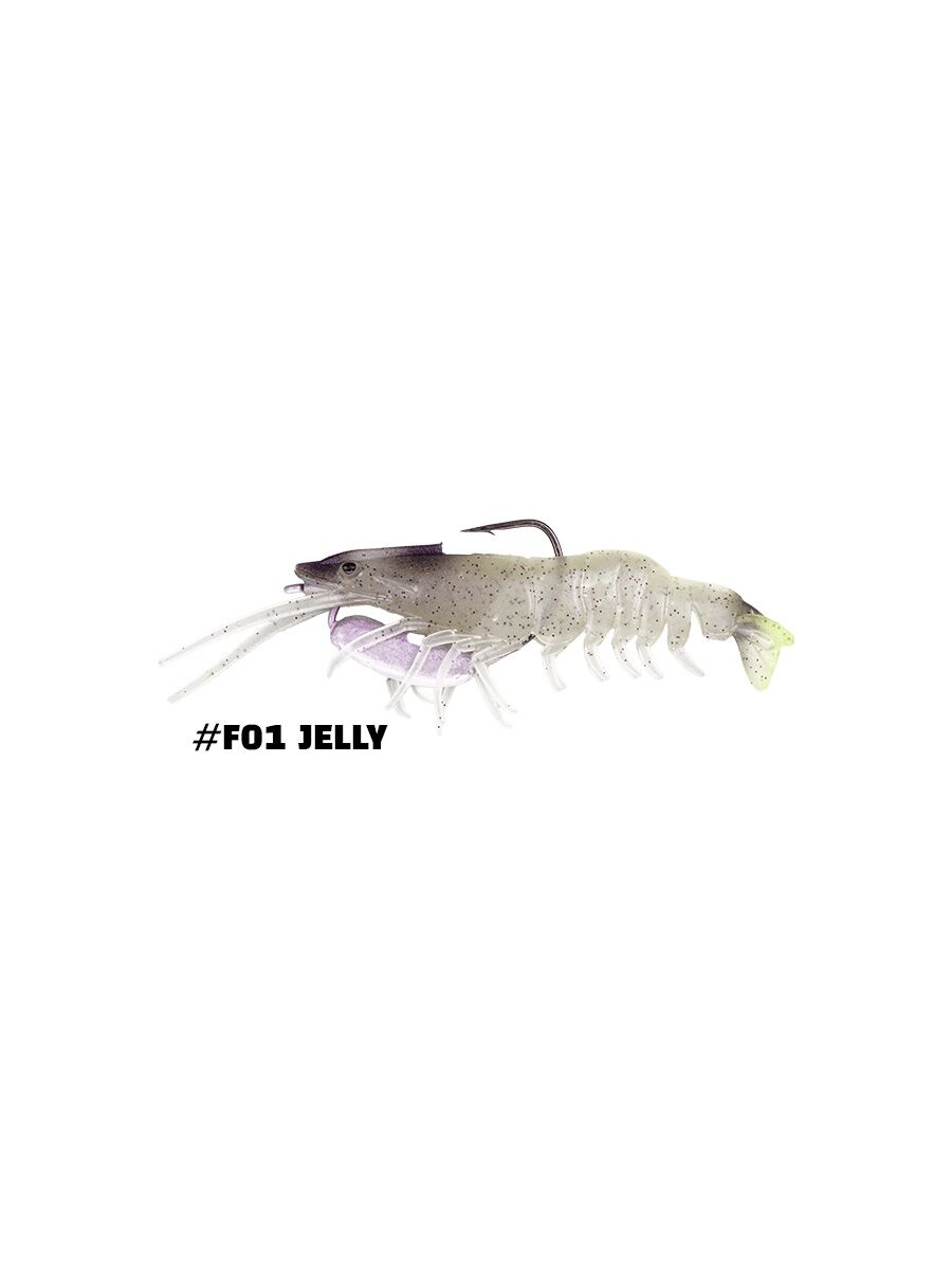Fujin Caridex 65mm 6.3gr F01 Jelly Silikon Karides