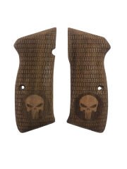 CZ75 Uyumlu Özel Model Lazer Kesim Ahşap Kabze Mod58